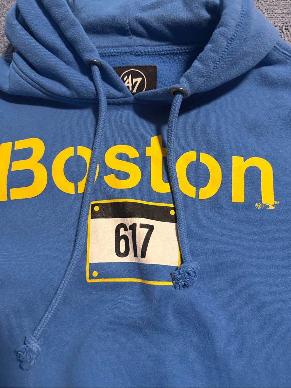 Boston Red Sox City Connect 47 Brand Hooded Sweatshirt